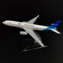 Modèle d'avion en métal échelle 1:400 réplique d'avion d'aviation GARUDA A330 jouet de Collection