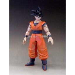 Goku Anime 3D Puzzle Modèle en papier jouet de bricolage abaissé recommandé 30cm