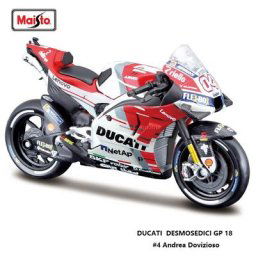 Maisto – modèle de Moto Ducati desmosedici GP 18 #04 jouet cadeau 1:18