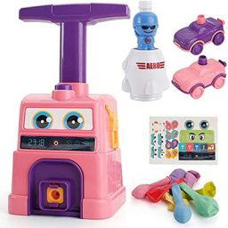 Ensemble de jouets de course de voiture pour enfants pompe à ballon 62 adapté aux garçons et aux