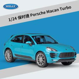 WELLY-Voiture l'inventaire en métal moulé sous pression Porsche Macan Broderie Turbo Modèle SUV