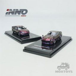 INNO64-Voiture l'inventaire Nissan Fairlady Z S30/Z32 violet nuit II moulé sous pression échelle