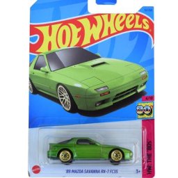 Hot Wheels Voitures 89 MAZDA SAWars NA RX-7 FC35 1/64 Métal Moulé Sous Pression Voitures Collection