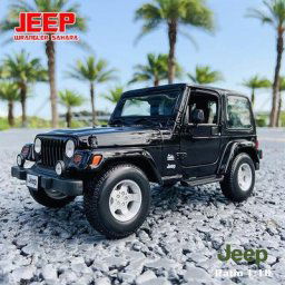 Maisto-Jeep Sahara Wrangler Alliage Rétro Modèle De Voiture Classique Décoration De Voiture