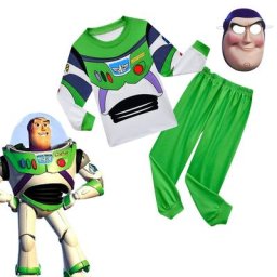 Costume de déguisement Buzz l'éclair pour enfants costume d'halloween pour enfants pull Buzz
