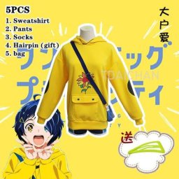 Costume de Cosplay Ohto Ai animé WONDER EGG priorité sweat à capuche décontracté avec broderie