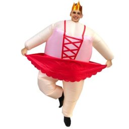 Costumes Gonflables pour Adultes Robe de Soirée brevde Ballet Pourim Noël Halloween Anime