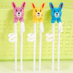 Baguettes d'apprentissage de dessin animé pour enfants vaisselle Portable baguettes