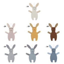 Attache-tétine en peluche pour bébé anneau de dentition soins d'alimentation porte-mamelon