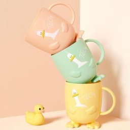 Gobelet de brosse à dents Portable en forme de dessin animé résistant aux chocs gobelets d'eau