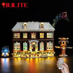 Kit d'éclairage LED à collectionner pour enfants jouet de bricolage cadeau de Noël maison seule