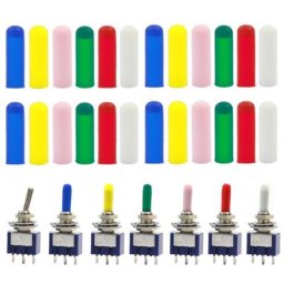 Couvercle en caoutchouc pour Mini ampoules 150 pièces 3.5mm rouge jaune bleu vert blanc