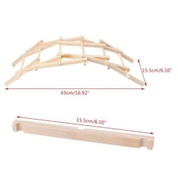 Kit de Construction de pont Da Vinci blocs de Construction en bois jouets pour enfants