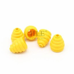 MOC-décennie s de Construction Cône 2x2x1 2/3 avec Anneaux Empilés Ruche Bonbon à Coton Miel