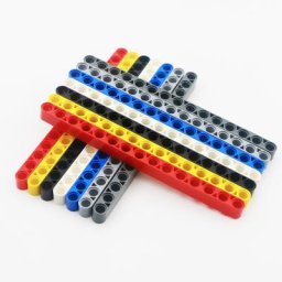 Blocs de construction de haute technologie briques pièces techniques 1x15 trous épais jouets de