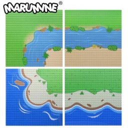 Marumine-Plaque de base pour blocs de construction 32x32 compatible 3811 pièces de briques MOC