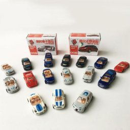 Mini voiture à assembler en plastique pour enfants puzzle de collection moderne jouets de table de