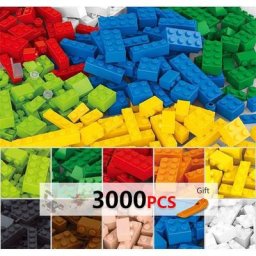 Blocs de construction créatifs pour enfants briques classiques Inglys compatibles jouet éducatif