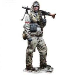 Fusil de soldat en résine figurine 1/16 120MM non peint et non assemblé 1667D1