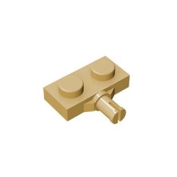 Pièces de briques compatibles MOC 21445 plaque modifiée 1x2 avec support de roue bloc de