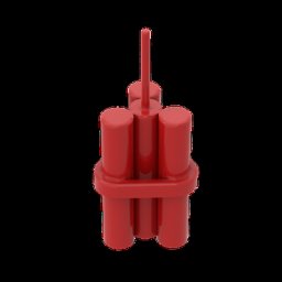 Ensemble de bâtons de dynamite pour enfants pièces de brique MOC équipement d'ustensiles briques