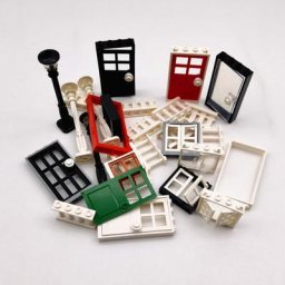 Blocs de Construction de portes de ville jouets pour enfants compatibles avec les amis