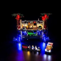 Kit d'éclairage LED à l'envers pour 75810 Stranger Things modèle non inclus