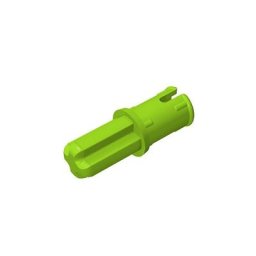 Pièces de briques compatibles MOC 43093 axe de haute technologie 1L avec crêtes de Friction bloc