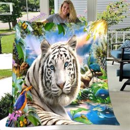 Couverture de yoga en peluche avec impression créative 3D tapis chaud serviette de couchage