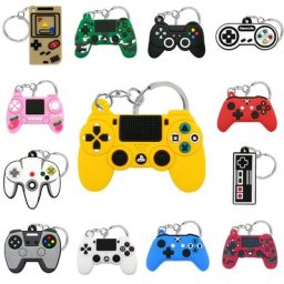 Porte-clés et porte-clés de machine de jeu manette de jeu mignonne pour garçon clé de manette