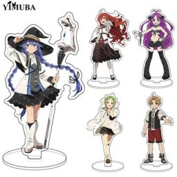 Plaque de modèle de support de réincarnation sans emploi figurines acryliques Anime Mushoku Tensei