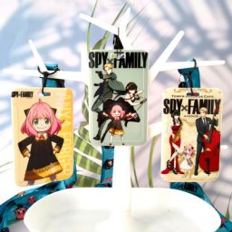 Porte-Clé avec Lanière de Dessin Animé éventuelles Y X FAMILY Loyor Anya Yor Ensemble de Cartes