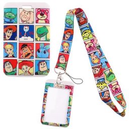 YQ247-Lanière de Cou de Dessin Animé Toy Story pour Carte d'Identité Porte-Danemark ge Clé