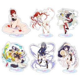 Honkai Impact 3 Stand Double-Face Model Cosplay Toys Action Acrylic Figure Anime Pendant