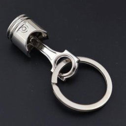 Porte-clés à Piston Miniature 3D modèle de pièces de voiture pour Ke