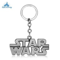 Porte-clés avec logo du film de science-fiction Disney Star VAN porte-clés lettre créative