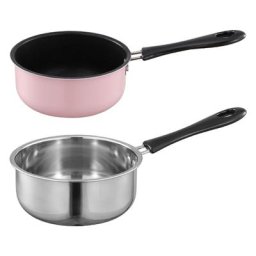 Casserole chauffante avec longue poignée petite casserole mini marmite à soupe ustensiles de