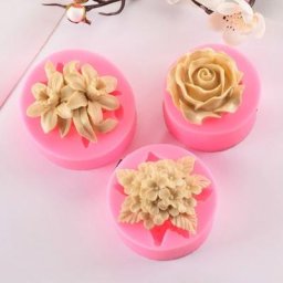Moule à fleurs 3D en silicone pour décoration de gâteau outils de cuisson au chocolat faits à la