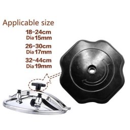 Bouton de poignée pour autocuiseur couvercle en spirale antidéflagrant couvercle Durable