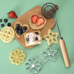 Ensemble de Moules à Biscuits en Alliage d'Aluminium de Qualité Alimentaire Accessoires de Cuisson