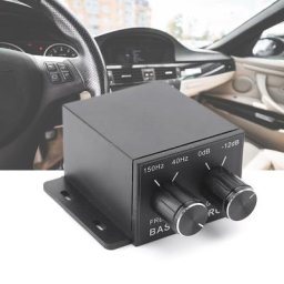 Régulateur Audio de voiture amplificateur de basses Subwoofer stéréo égaliseur contrôleur 4 RCA