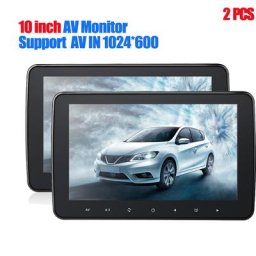 Moniteur AV de voiture avec radio HD écran LCD numérique TFT lecteur de repos au sauna moniteur
