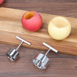 Extracteur de trous de fruits en acier inoxydable moule de riz à la pomme de roche ragoût de