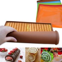 Polymères de cuisson en silicone antiadhésifs moules à rouleaux de gâteaux moules à macarons