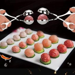 Pince à boulettes de viande en acier inoxydable 304 outil de fabrication de boulettes de viande