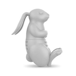 Passoire à thé en silicone en forme de lapin infuseur créatif filtre à épices à base de plantes