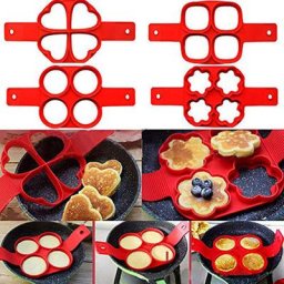 Moule à omelette en silicone antiadhésif Ustensile de cuisine Ustensile de cuisine Ustensile de