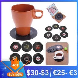Set de sous-verres pour boissons Set de 6 pièces tapis de Table support chaud sous les