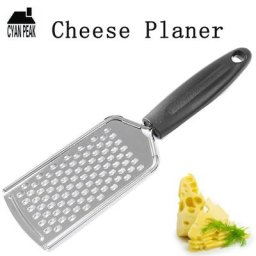 Râpe à fromage en acier inoxydable raboteuse à fromage polyvalente couteau à trancher outils de