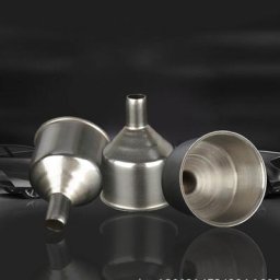Mini entonnoir Portable en acier inoxydable bouteille bière liquide huile outils épices